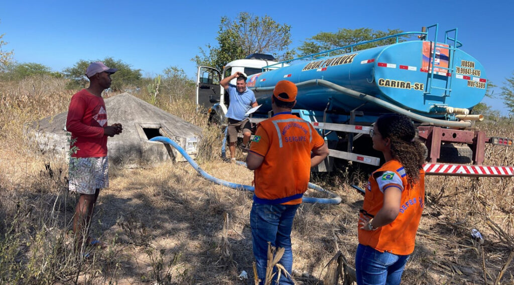 Operação Carro Pipa Abastece Mais De Dez Localidades Em Sergipe