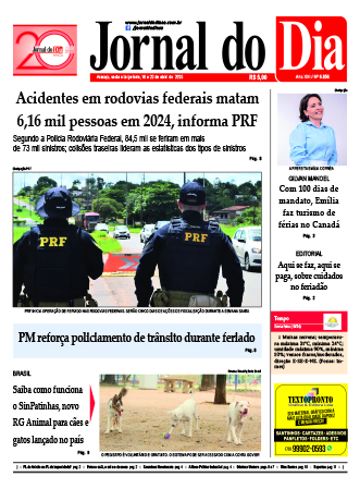 Capa do dia