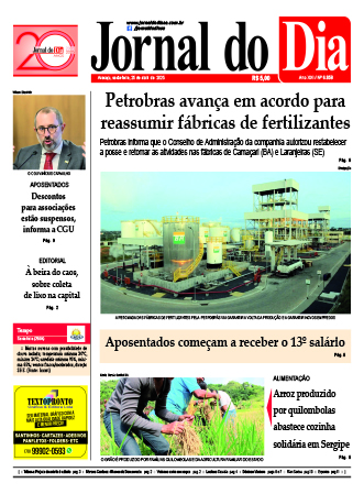 Capa do dia